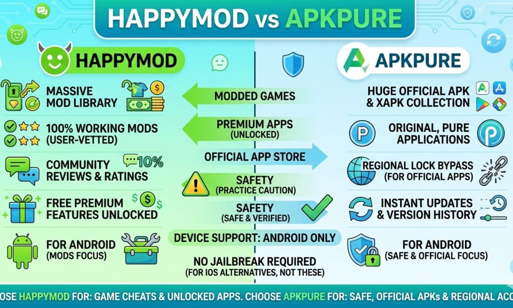 HappyMod alternatives